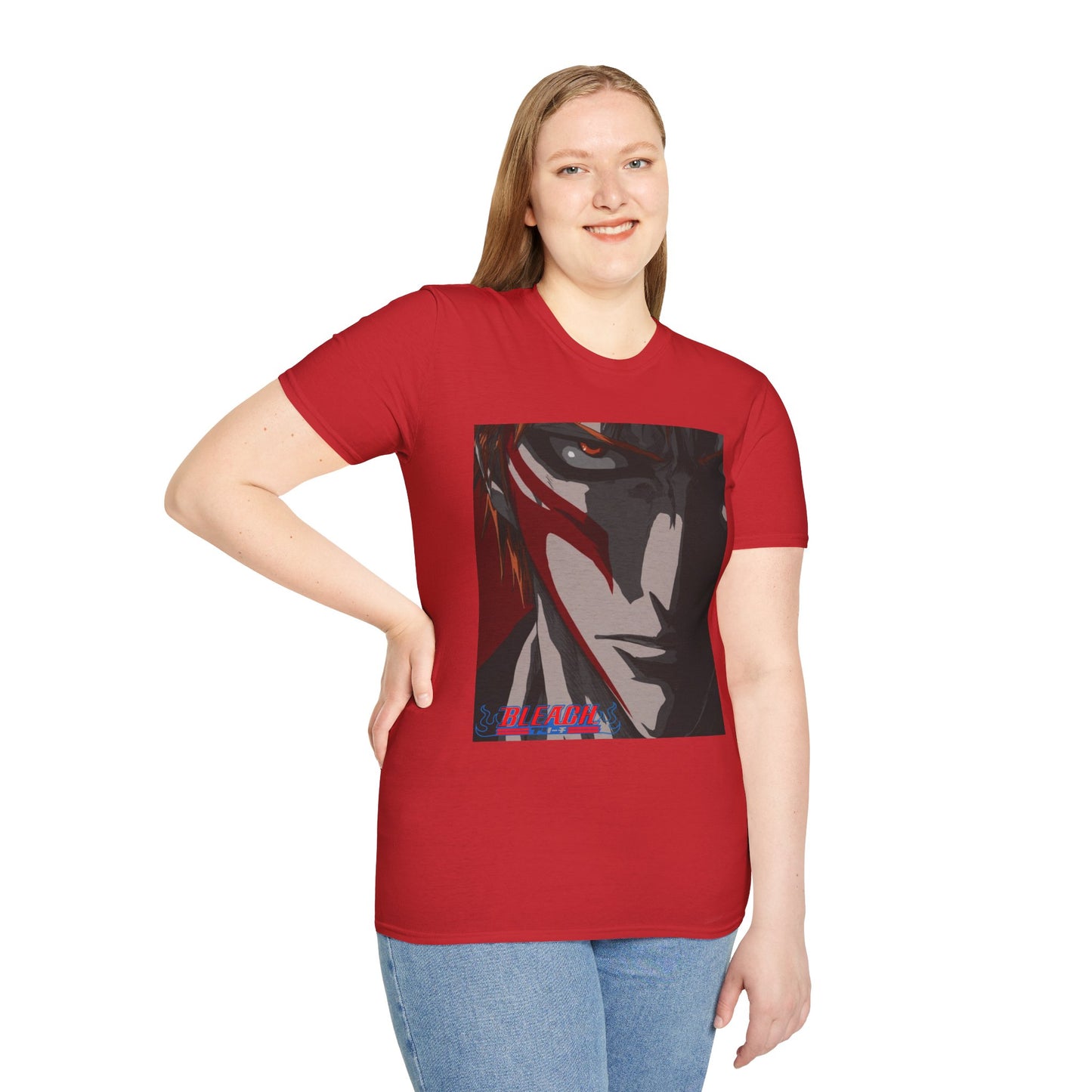 Ichigo Hollow Mask – Crimson Resolve Tee